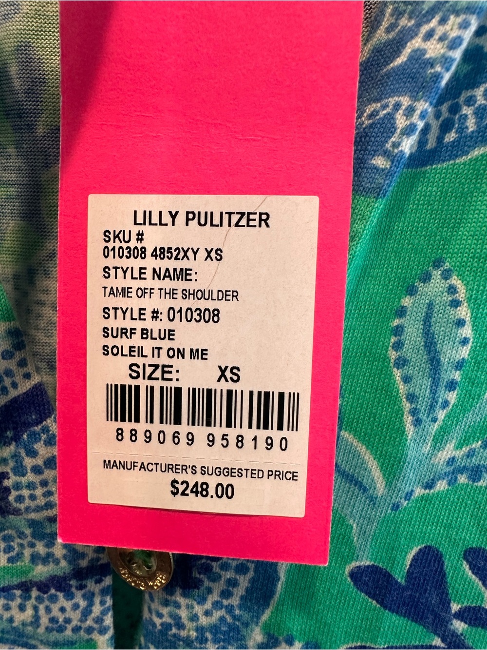 Lilly Pulitzer Malone Maxi Dress NWT SZ XS MSrP $248 - Picture 10 of 10